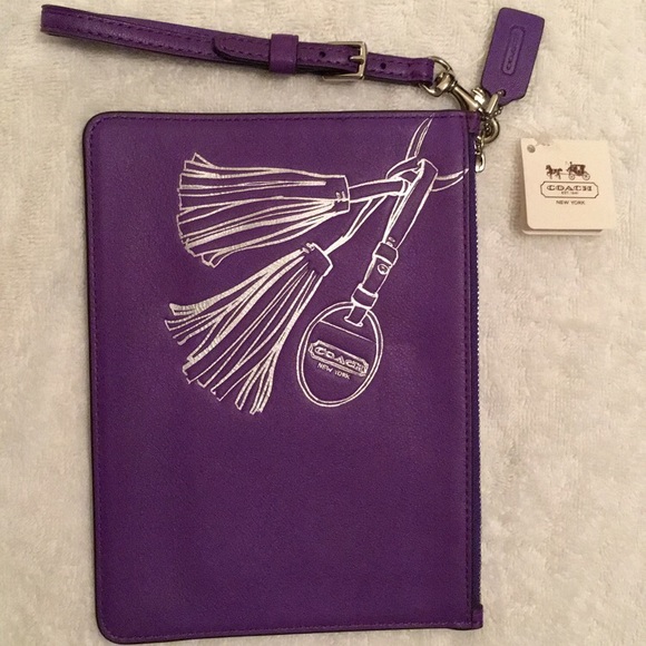 Ultraviolet Coach Make-up Bag - Picture 1 of 8